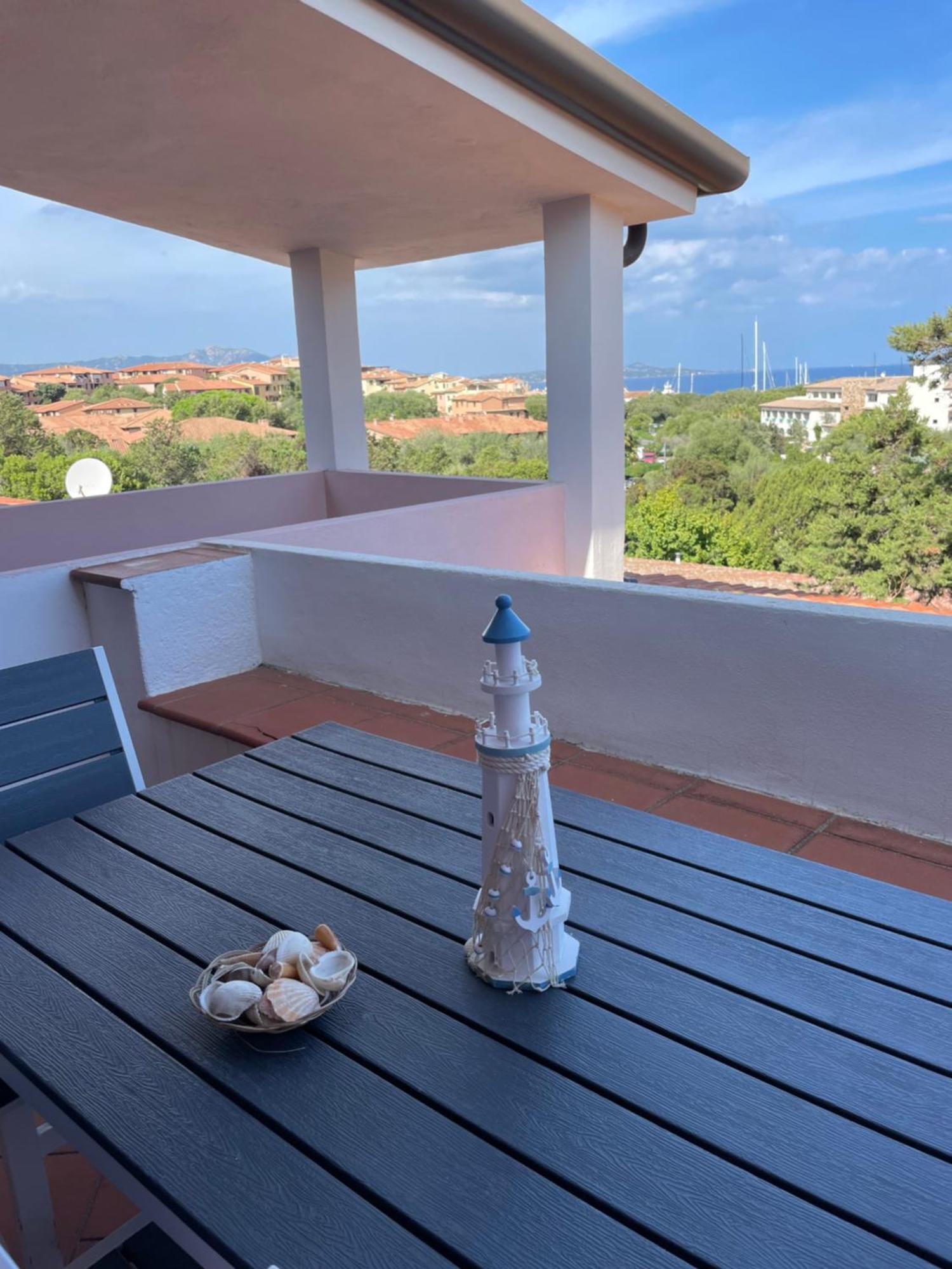 Splendida Vista Mare Zona Centrale Porto Rotondo Posto Auto Privato Luaran gambar